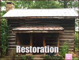 Historic Log Cabin Restoration  Berea, Ohio